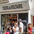 Zadig & Voltaire, a great Paris outlet at rue du Bourg-Tibourg, 75004